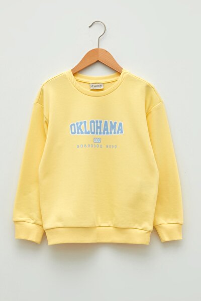 Sweatshirt - Gelb - Regular Fit