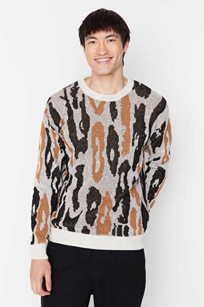 Sweater - Multi-color - Oversize