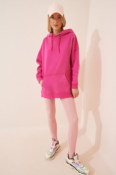Sweatshirt - Rosa - Relaxed Fit