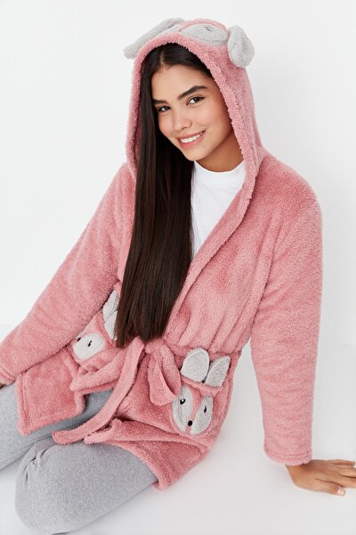 Dressing Gown - Pink - Midi