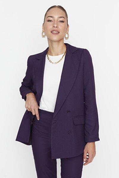 Blazer - Lila - Regular Fit