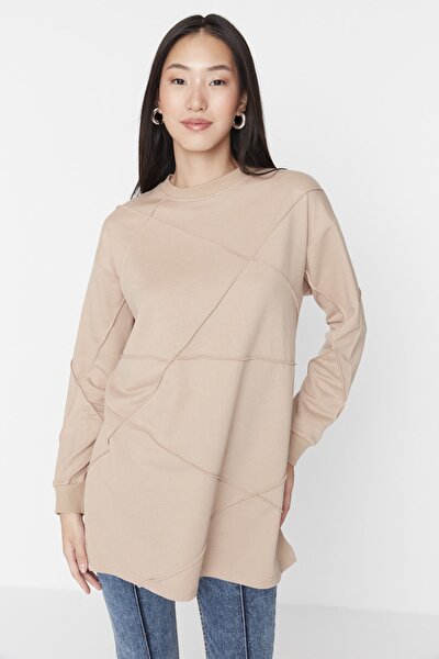 Sweatshirt - Braun - Regular Fit
