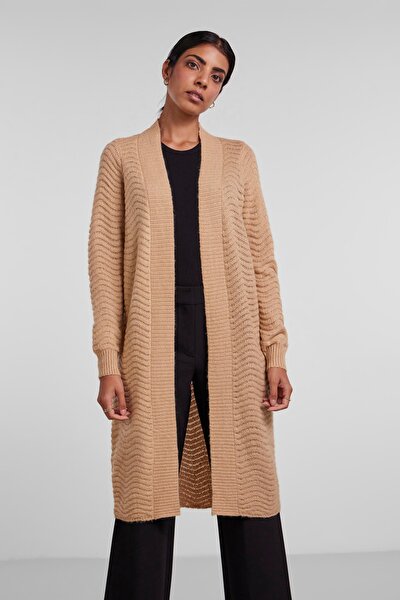 Strickjacke - Beige - Regular Fit