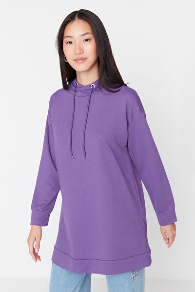 Sweatshirt - Purple - Regular