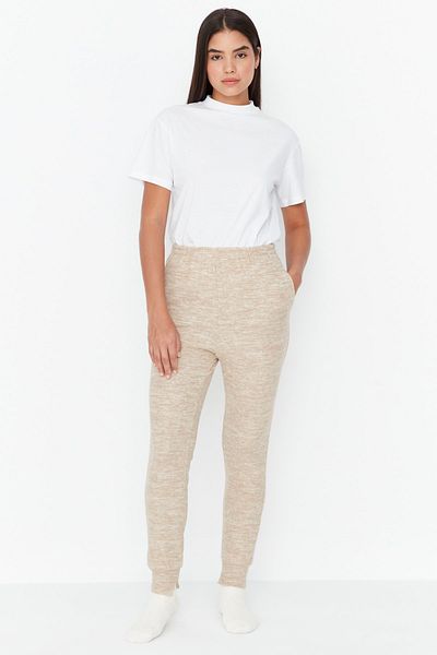 Pajama Bottoms - Beige - Relaxed