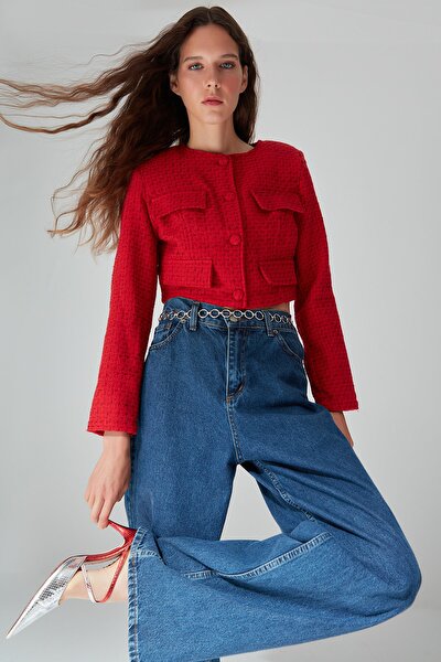 Jacket - Red - Regular fit