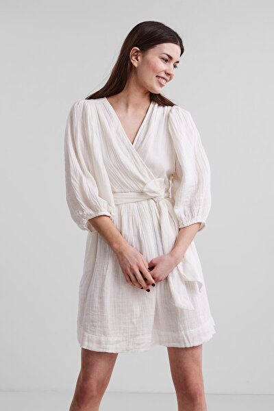 Jumpsuit - Ecru - Figurbetont