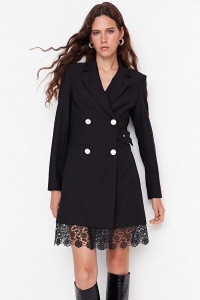 Dress - Black - Blazer dress