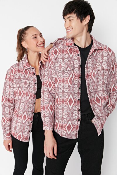 Hemd - Bordeaux - Regular Fit