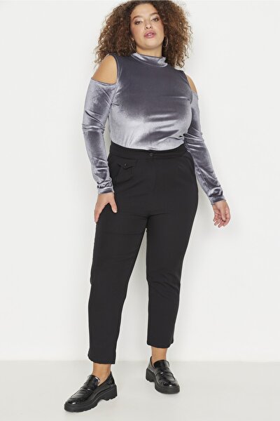 Plus Size Pants - Black - Relaxed
