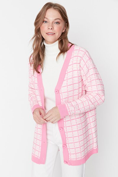 Cardigan - Pink - Regular fit