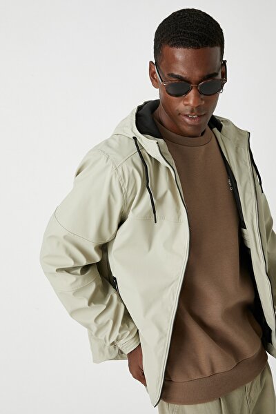 Regenjacke - Ecru - Puffer