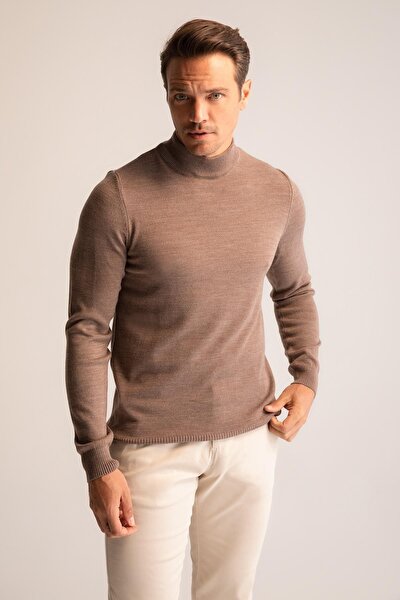 Sweater - Beige - Slim fit