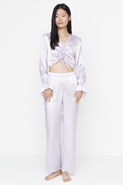 Pajama Set - Purple - Plain