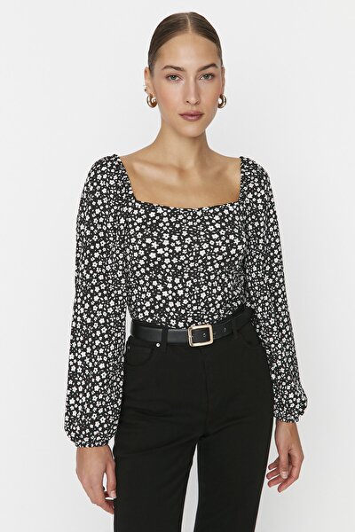 Bluse - Mehrfarbig - Slim Fit