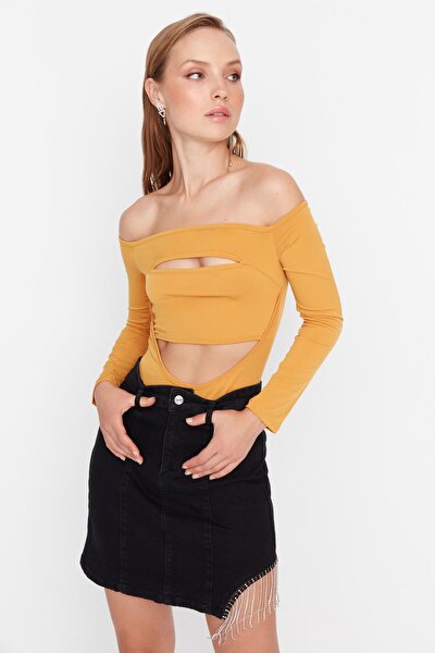 Body - Orange - Figurbetont