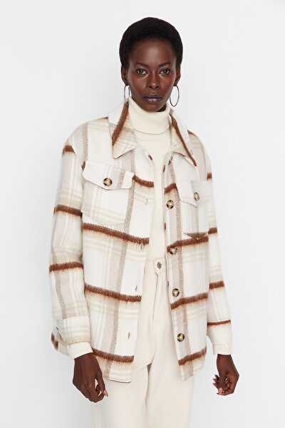 Winterjacke - Ecru - Puffer
