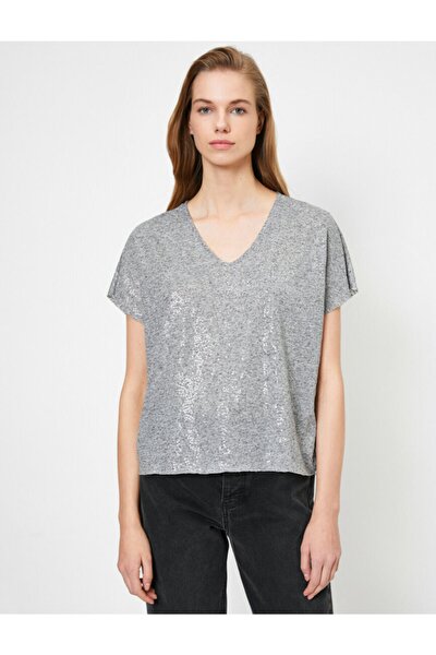 T-Shirt - Grau - Regular Fit