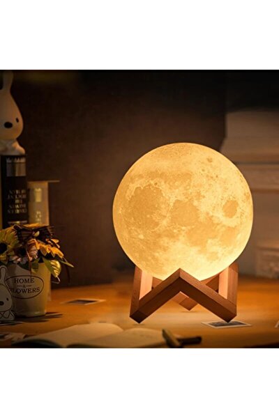 ledim 3d dolunay isikli ay gece lambasi dekor 880 ml 3 renkli ay isigi gece lambasi fiyati yorumlari trendyol