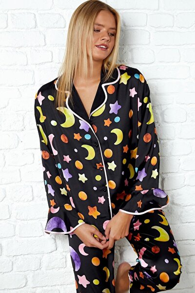 Pajama Set - Multi-color - Plain