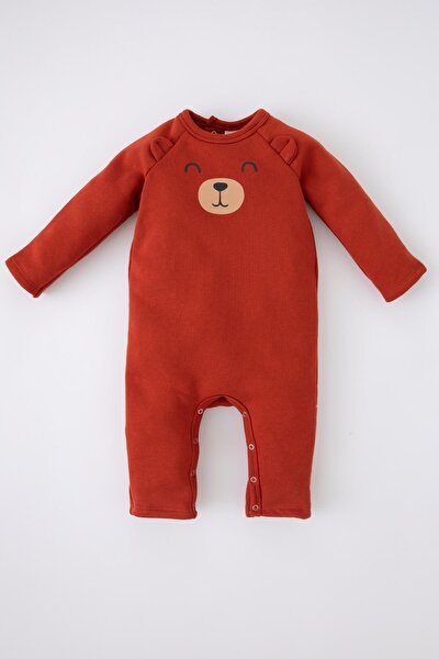Jumpsuit - Orange - Regular Fit