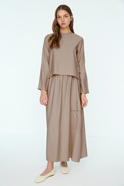 Two-Piece Set - Brown - Relaxed