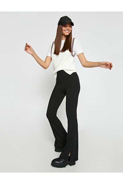 Hose - Schwarz - Straight