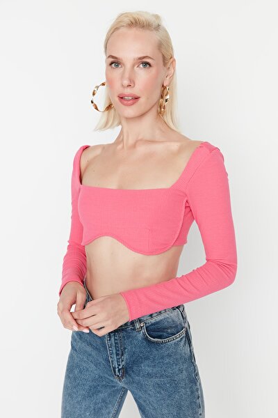 Bustier - Rosa - Unifarben