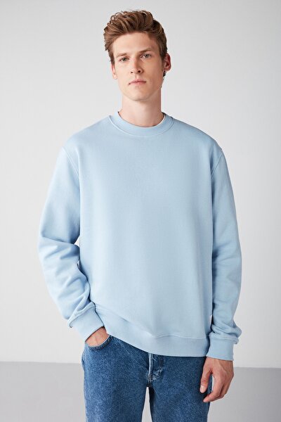 Sweatshirt - Blau - Relaxed Fit