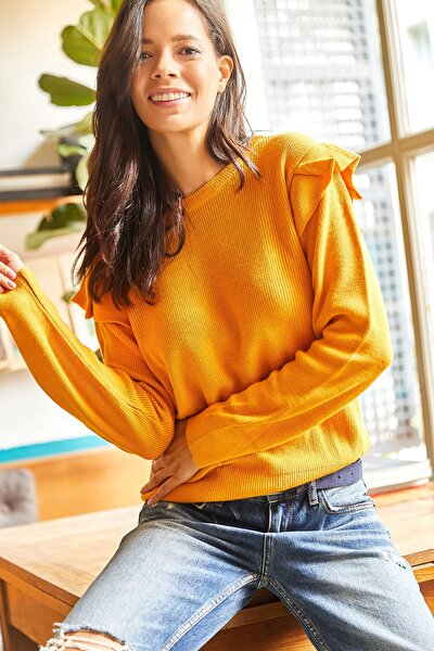 Pullover - Gelb - Regular Fit