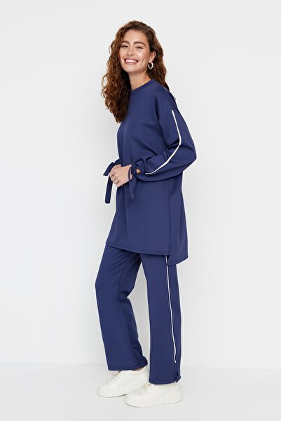 Sweatsuit Set - Navy blue - Regular fit