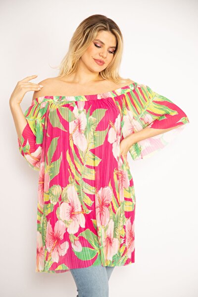 Plus Size Tunic - Pink - Regular fit