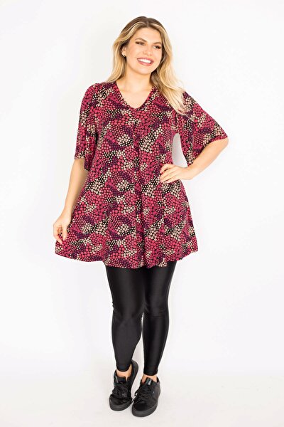 Plus Size Tunic - Pink - Regular fit