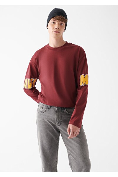 T-Shirt - Bordeaux - Relaxed Fit