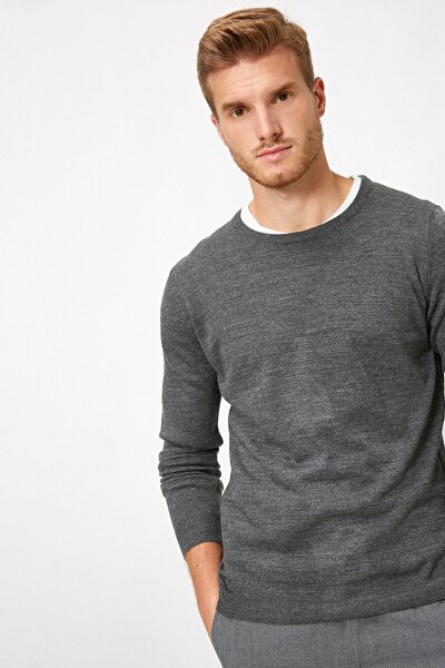 Pullover - Grau - Regular Fit