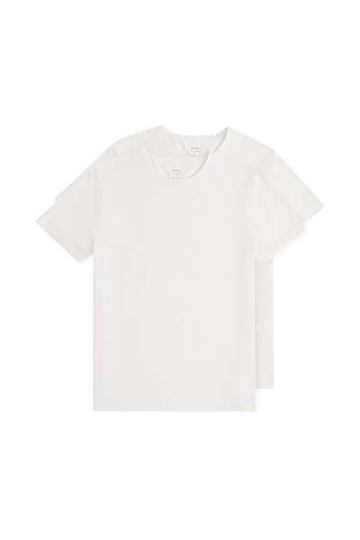 T-Shirt - Weiß - Figurbetont