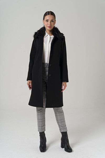Mantel - Schwarz - Parka
