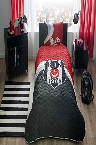 Tac Besiktas Logo Tek Kisilik Yatak Ortusu Seti Fiyati Yorumlari Trendyol