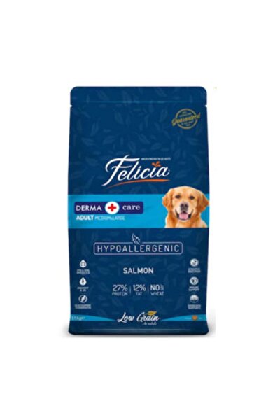 felicia az tahilli somonlu hypoallergenic yetiskin kopek mamasi 15 kg fiyati yorumlari trendyol