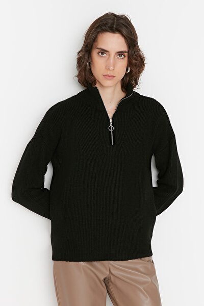 Pullover - Schwarz - Regular Fit