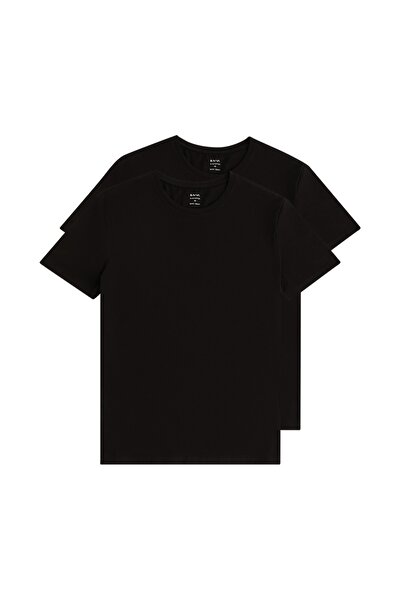 T-Shirt - Black - Regular fit