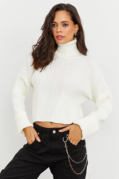 Sweater - Ecru - Regular fit