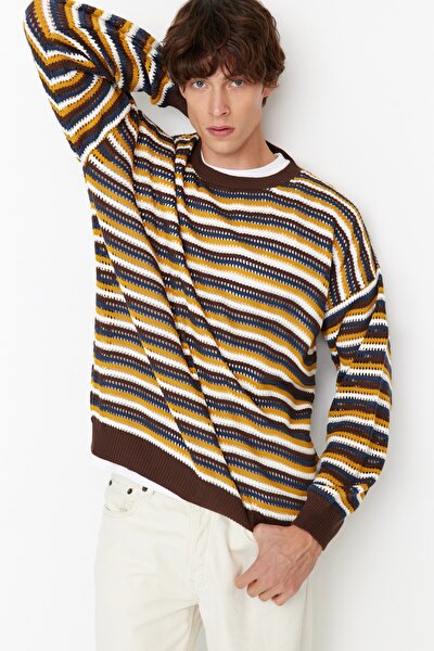 Sweater - Multicolored - Oversize
