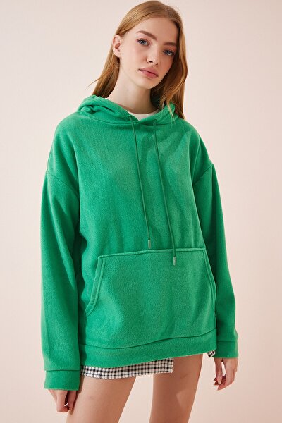 Sweatshirt - Grün - Regular Fit
