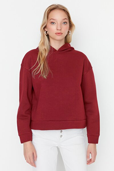 Sweatshirt - Bordeaux - Regular Fit