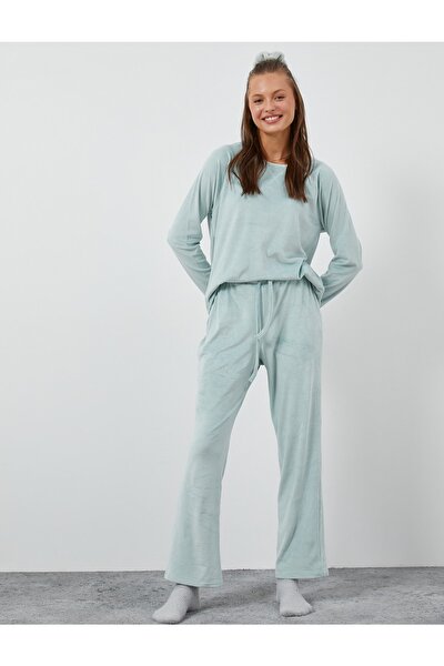 Pyjamahose - Grün - Jogger
