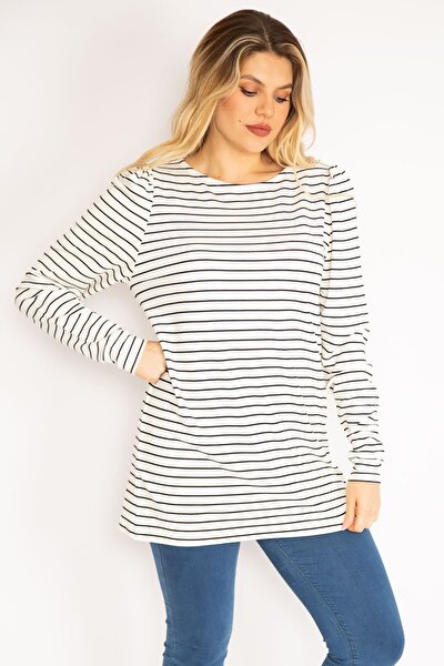 Plus Size Blouse - Ecru - Regular fit