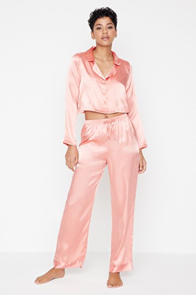 Pyjama - Rosa - Unifarben