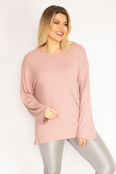 Plus Size Blouse - Pink - Regular fit