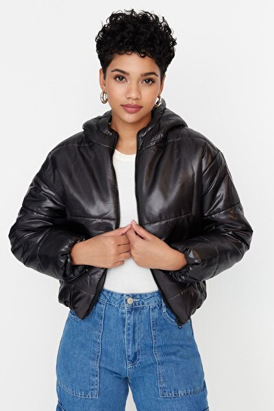 Winterjacke - Schwarz - Basic